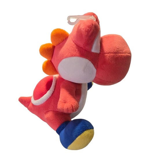 Nintendo Super Mario All Star Collection Red Yoshi Plush 7" - Picture 4 of 6